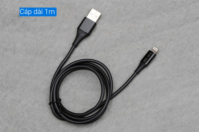 Cáp Lightning 1 m Xmobile AL31-1000 giảm 30%