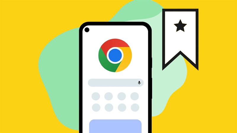 Cách đánh dấu trang trên Chrome điện thoại