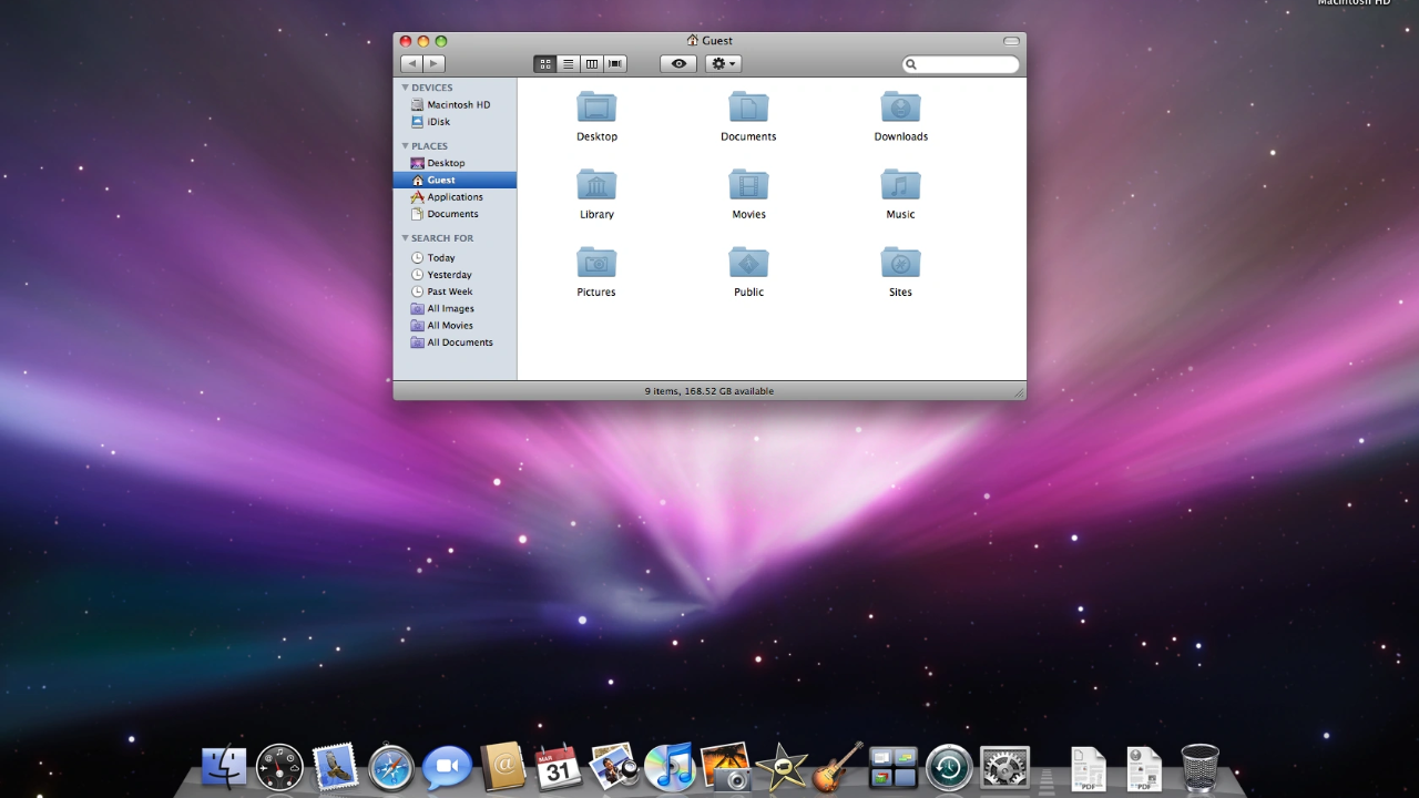 Mac OS X10.5 