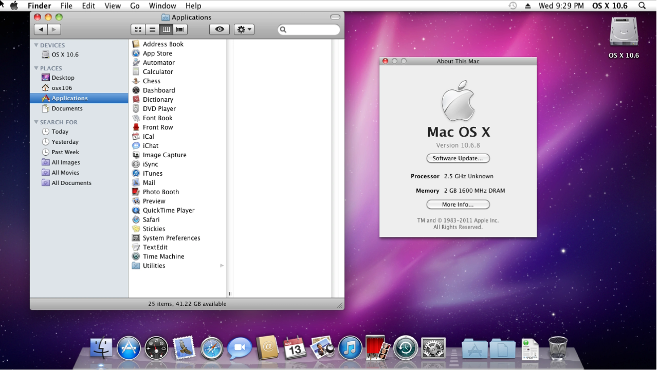 Mac OS X10.6