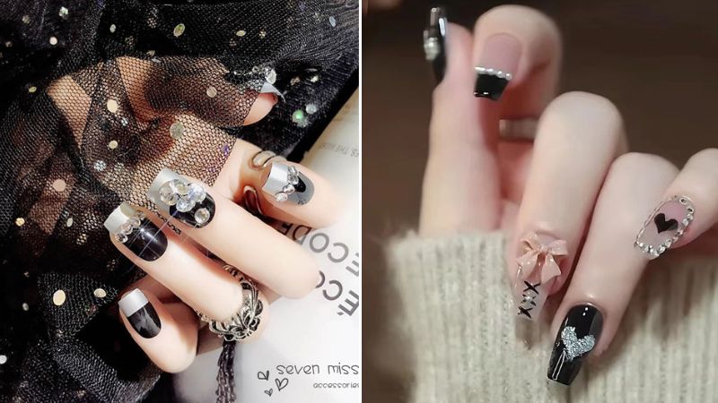 Mách bạn nhiều hơn 87 nail đen trắng hay nhất  Tin học Đông Hòa