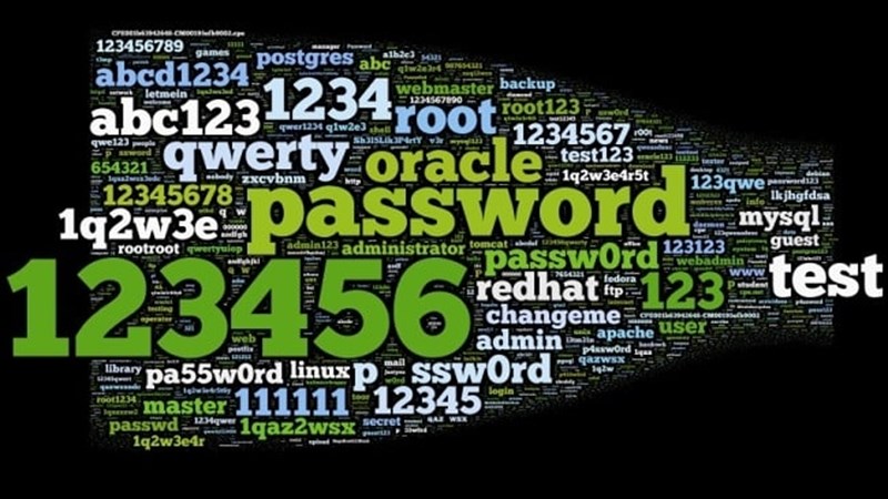TOP 10 mật khẩu tệ nhất 2023