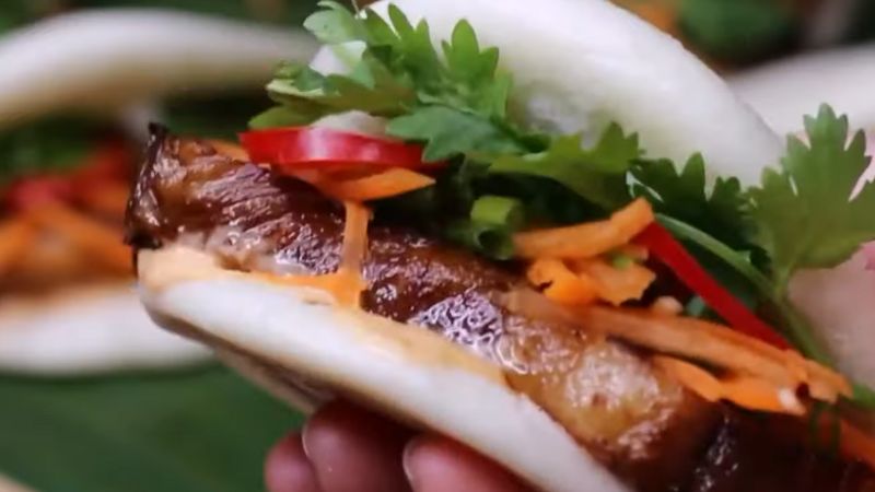 Pocket how to make Taiwanese burgers, soft and fragrant