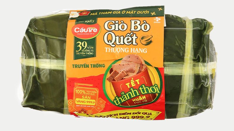 Giò bò quết thượng hạng Cầu Tre