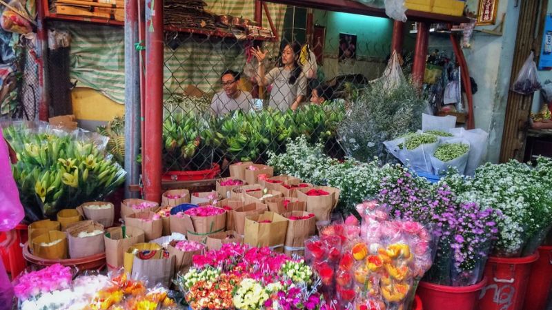 Chợ hoa Hồ Thị Kỷ (TP.HCM)