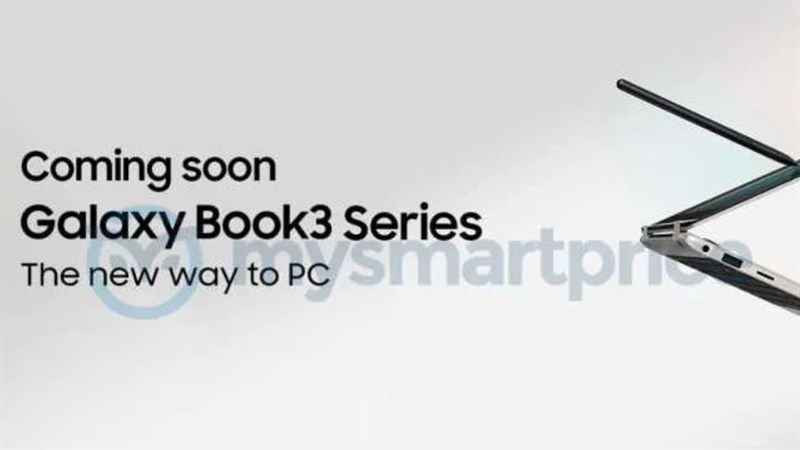 Dòng Galaxy Book 3 sẽ có 5 mẫu