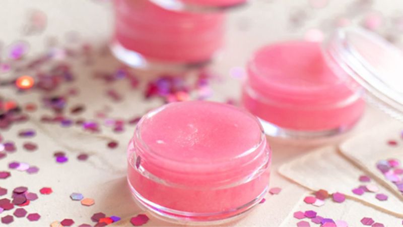 How to make lip balm from cherry at home simple and beautiful color