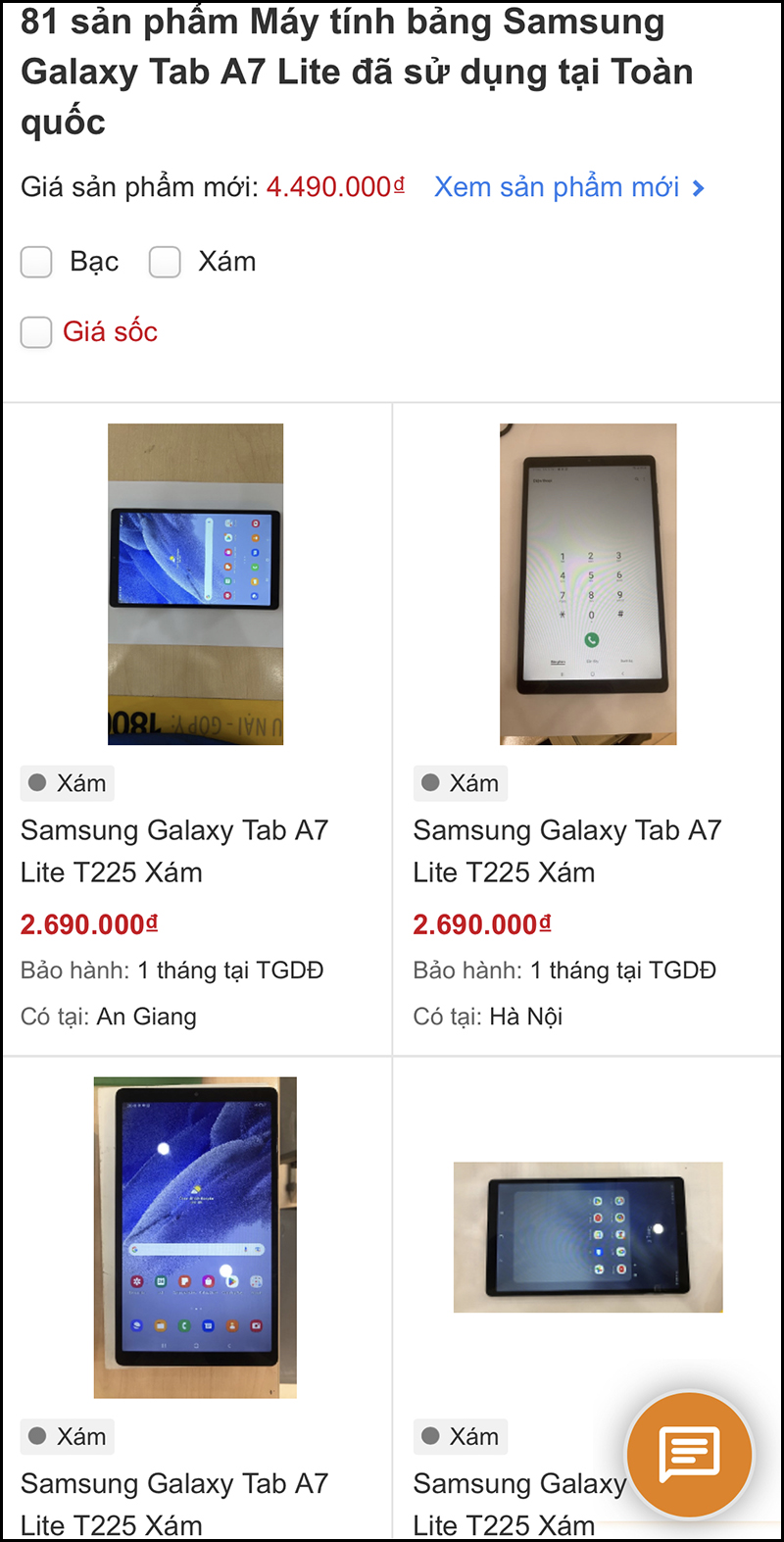 Mua máy tính bảng Samsung cũ giá rẻ nhất còn chưa tới 3 triệu Mua máy tính bảng Samsung cũ giá rẻ nhất còn chưa tới 3 triệu