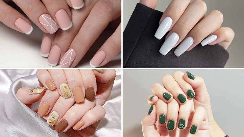 4 Mẫu nail sơn thạch đơn giản mà đẹp chưa bao giờ hết hot