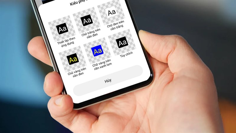 Cách bật phụ đề trên điện thoại Xiaomi