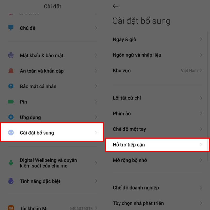 Cách bật phụ đề trên điện thoại Xiaomi