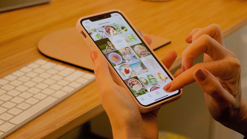 Cách ghép nhiều ảnh thành 1 ảnh khi đăng bài trên Instagram