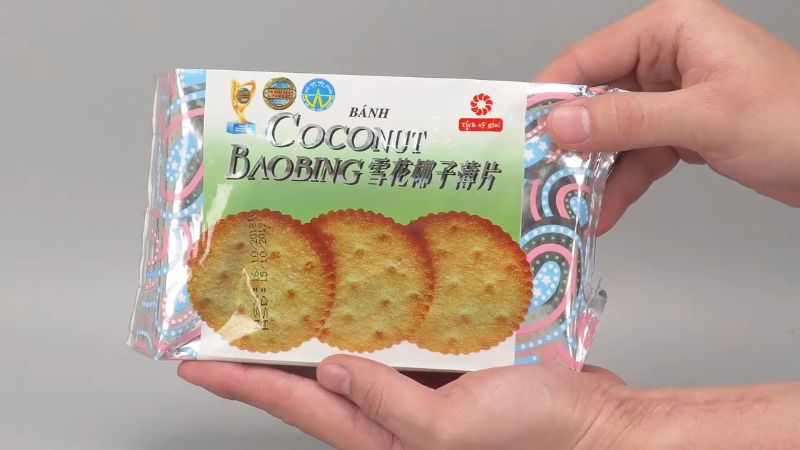 Bánh quy phủ đường Coconut Baobing