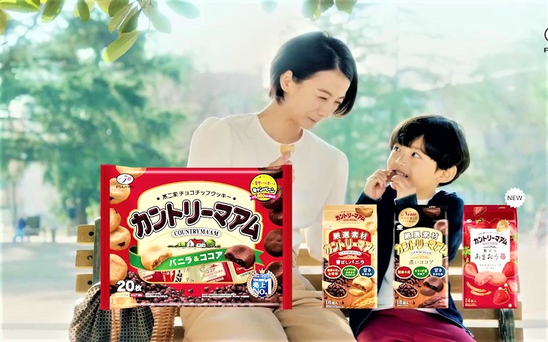 Bánh quy Country Ma’am là mặt hàng bánh quy bán chạy nhất Nhật Bản