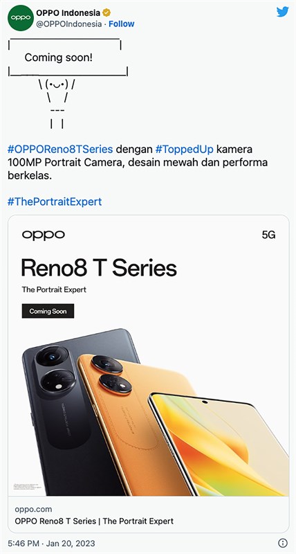 OPPO Reno8 T