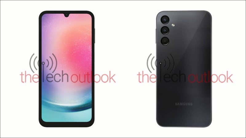 Rò rỉ ảnh render của Samsung Galaxy A24