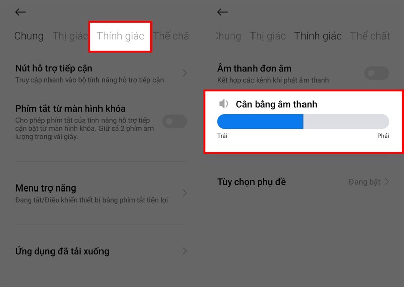 Cách sửa lệch âm thanh tai nghe trên điện thoại Xiaomi