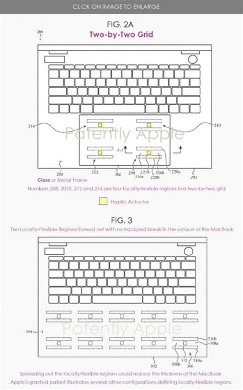 Bằng sáng chế của Apple được phát hiện bởi Gizmochina