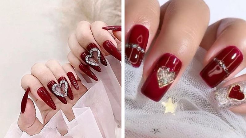 Lâu r mới lên 1 mẫu nail chân điểm nhấn trái tim mắt mèo ❤️‍🔥 ------ 🌱  Manison.Nails.Beauty 🌱 ❤️ Sử dụng 100% sơn gel cao cấp từ Hàn… | Instagram