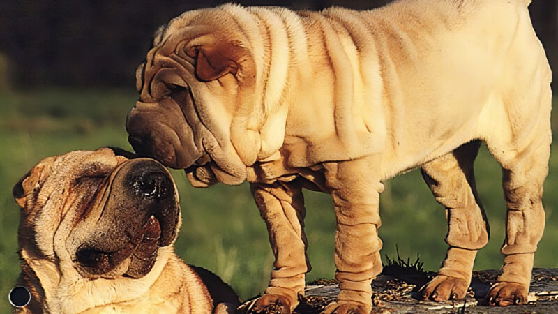 You should train Shar Pei dogs when they are young to make them obedient and responsive to commands