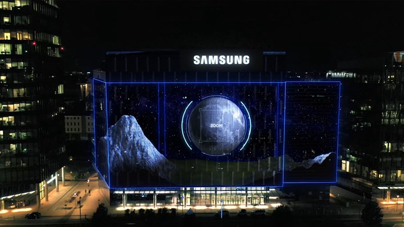 Samsung quảng bá tính năng Galaxy S23 mới bằng quảng cáo 3D