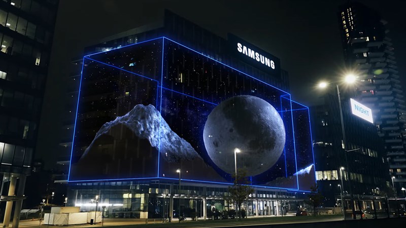 Samsung quảng bá tính năng Galaxy S23 mới bằng quảng cáo 3D