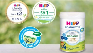 Bảo vệ hệ tiêu hóa cho bé với sữa HiPP Combiotic đến từ Châu Âu