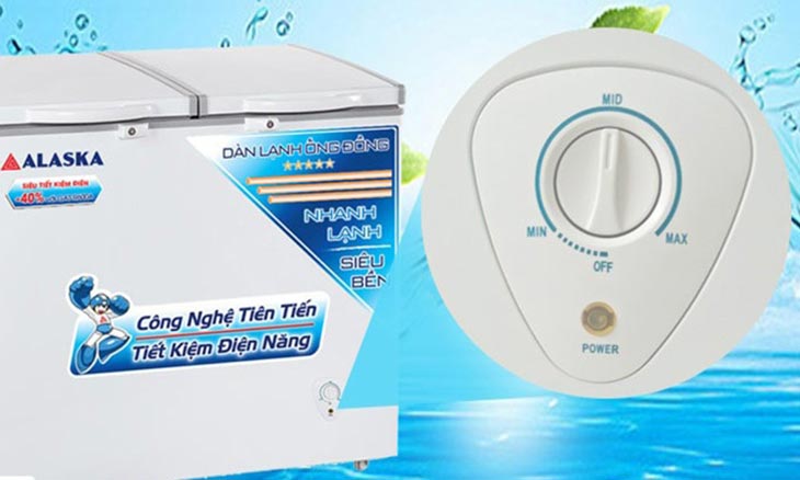 Chọn mức độ nhiệt tùy thuộc vào thực phẩm bên trong