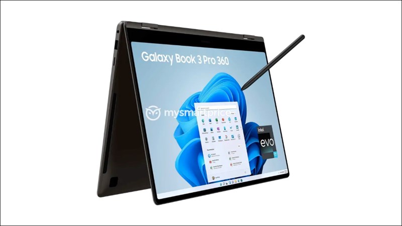 Rò rỉ hình ảnh và thông số kỹ thuật của Galaxy Book3 Pro, Book3 Pro 360