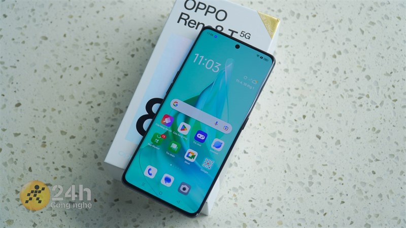 Trên tay OPPO Reno8 T 5G Trên tay OPPO Reno8 T 5G