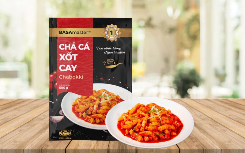 Chả cá sốt cay Basamaster