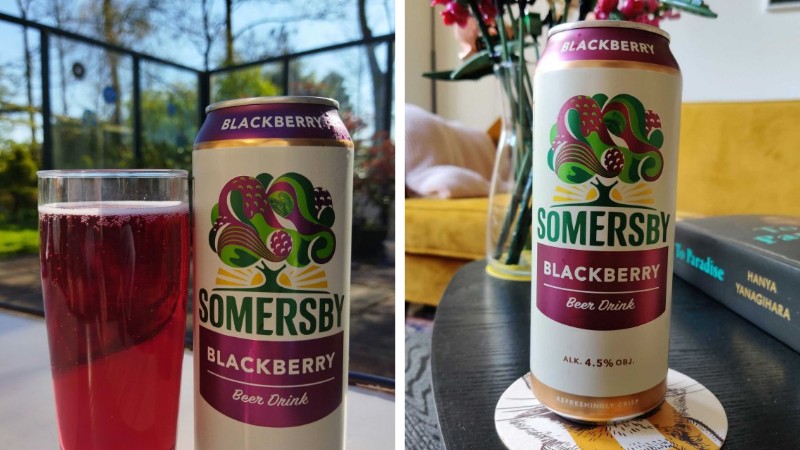Nước táo lên men Somersby Blackberry vị mâm xôi