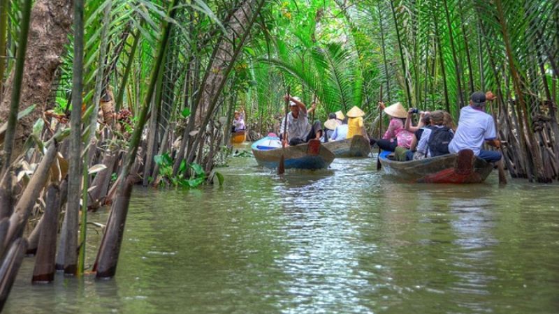 Khu du lịch sinh thái dưới nước Cồn Quy Bến Tre