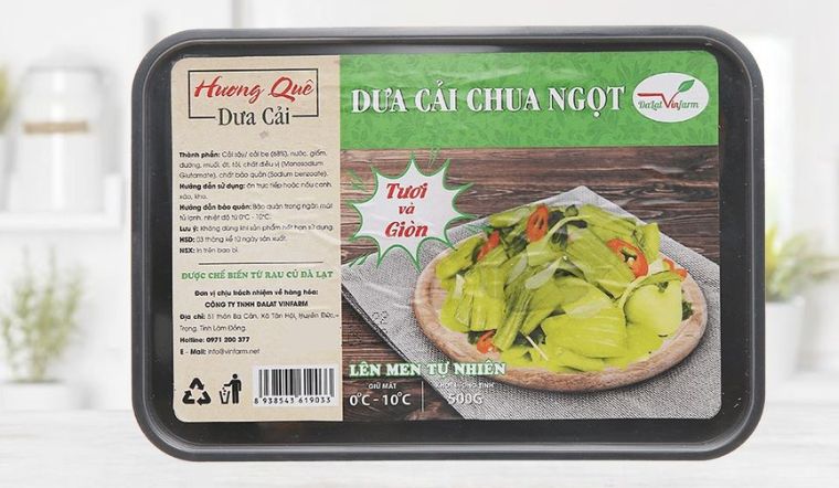 Dùng ngay dưa cải Hương Quê chuẩn ngon hương vị Việt ngày Tết