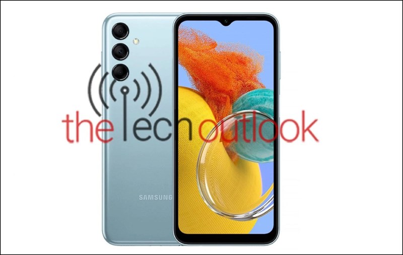 Ảnh render Galaxy M14 5G phiên bản xanh lá