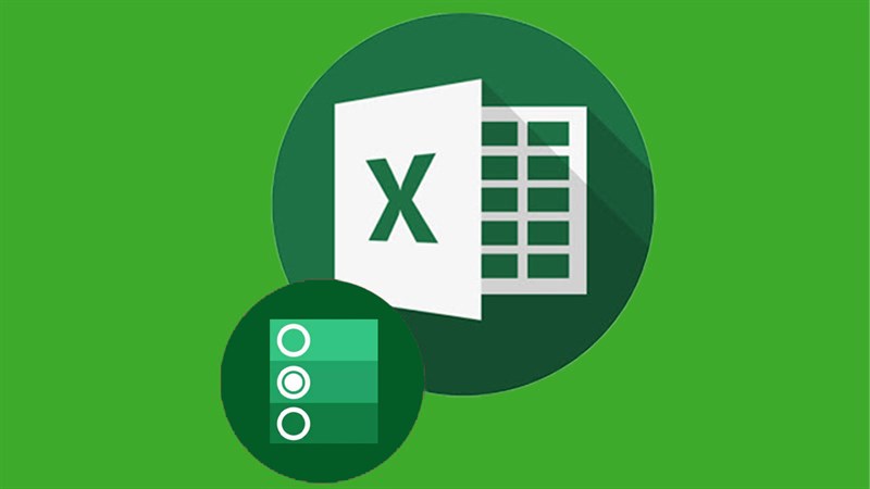 Cách tùy biến nút chọn radio trong bảng Excel