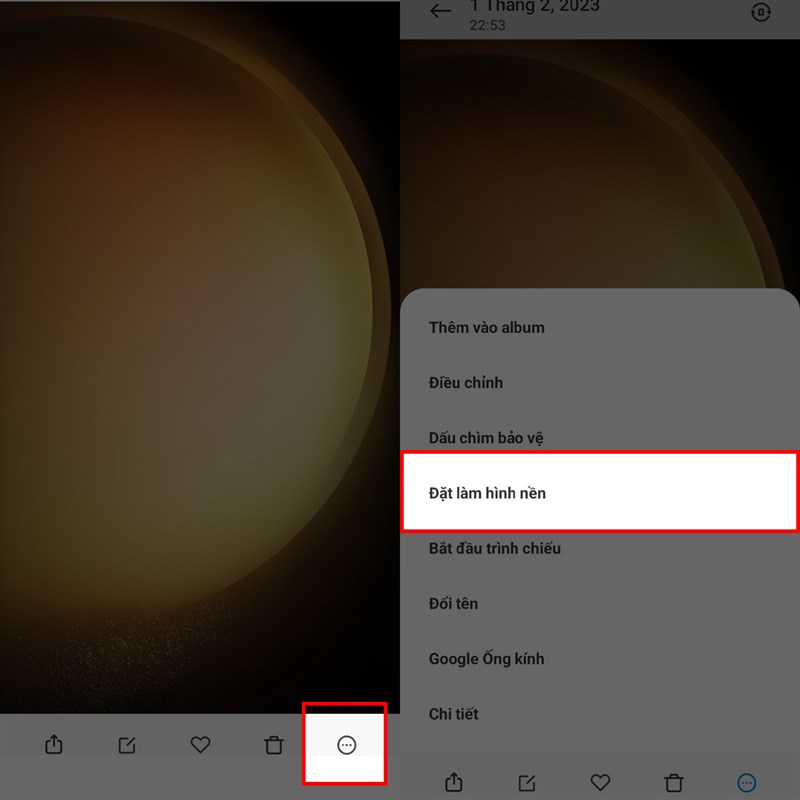 Cách cài hình nền Galaxy S series mới Cách cài hình nền Galaxy S series mới