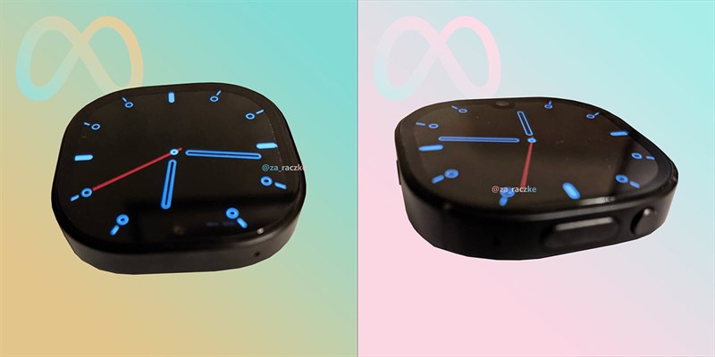 Rò rỉ phiên bản mới của đồng hồ thông minh Meta Rò rỉ phiên bản mới của đồng hồ thông minh Meta