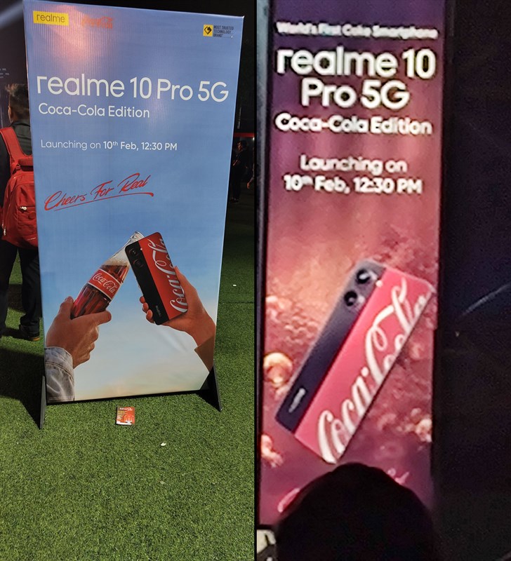 realme xác nhận hợp tác với Coca-Cola