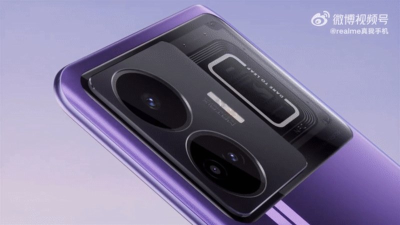 realme GT Neo5 phiên bản màu tím được giới thiệu mới đây