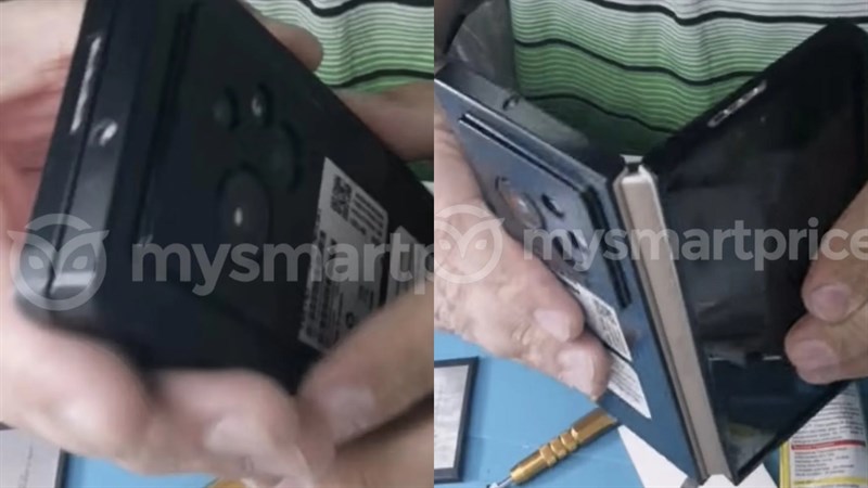 Phantom V Fold được đánh giá là giống Samsung Galaxy Z Fold Tecno Phantom V Fold, cái tên mới trong làng smartphone màn hình gập bị rò rỉ video