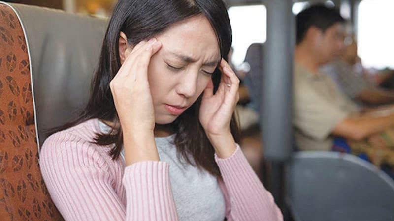 Lưu ý khi bấm huyệt chống say xe