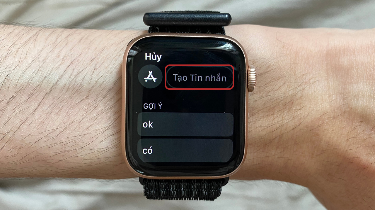 Cách nhắn tin trên Apple Watch