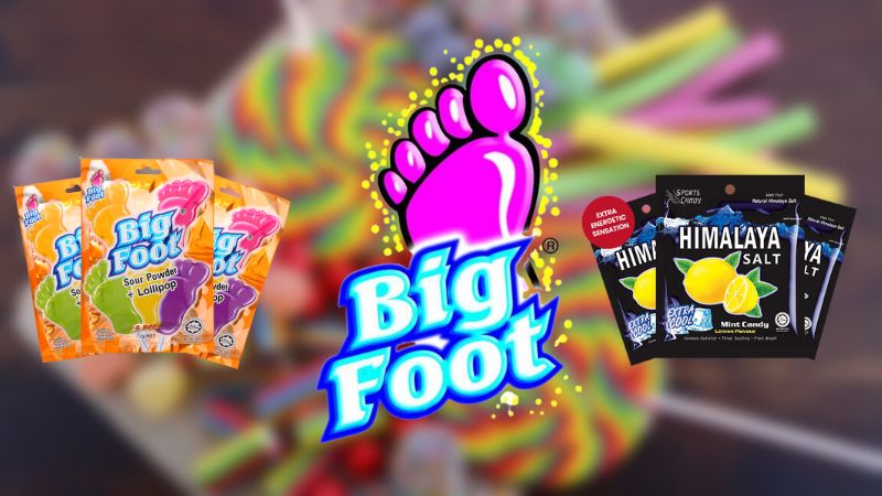 Kẹo que trái cây BigFoot – món quà độc đáo cho bé dịp Tết