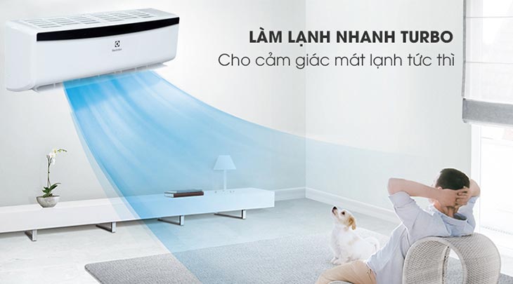 Máy lạnh Electrolux sử dụng công nghệ Turbo