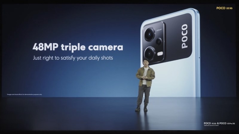 POCO X5 5G sở hữu camera chính 48 MP.