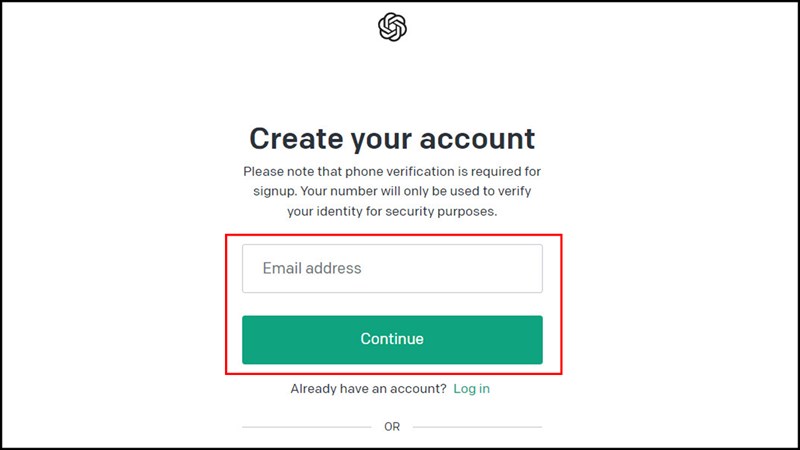 Cách tạo tài khoản ChatGPT miễn phí