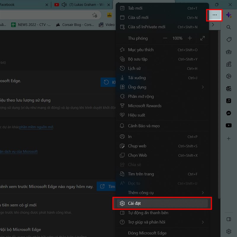 Cách tắt hỏi đóng nhiều tab trên Microsoft Edge