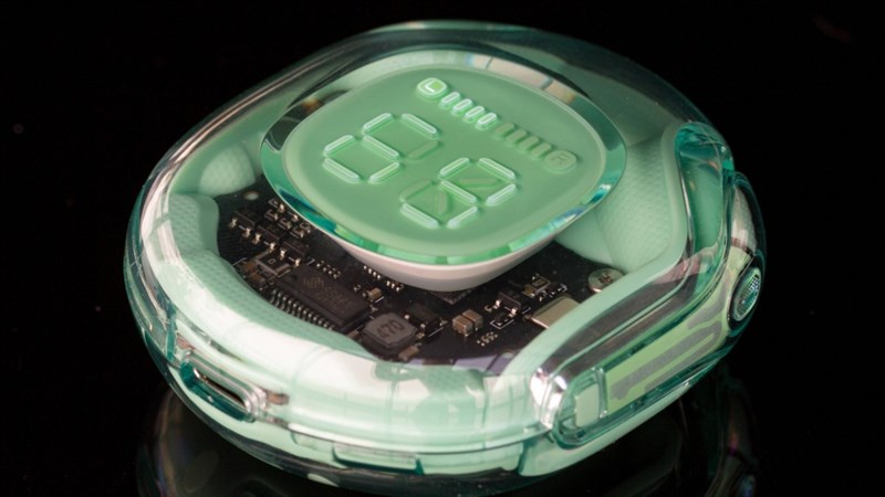 Chất lượng âm thanh khi thực hiện cuộc gọi của Acefast Crystal (2) Earbuds T8 lại chưa tốt.