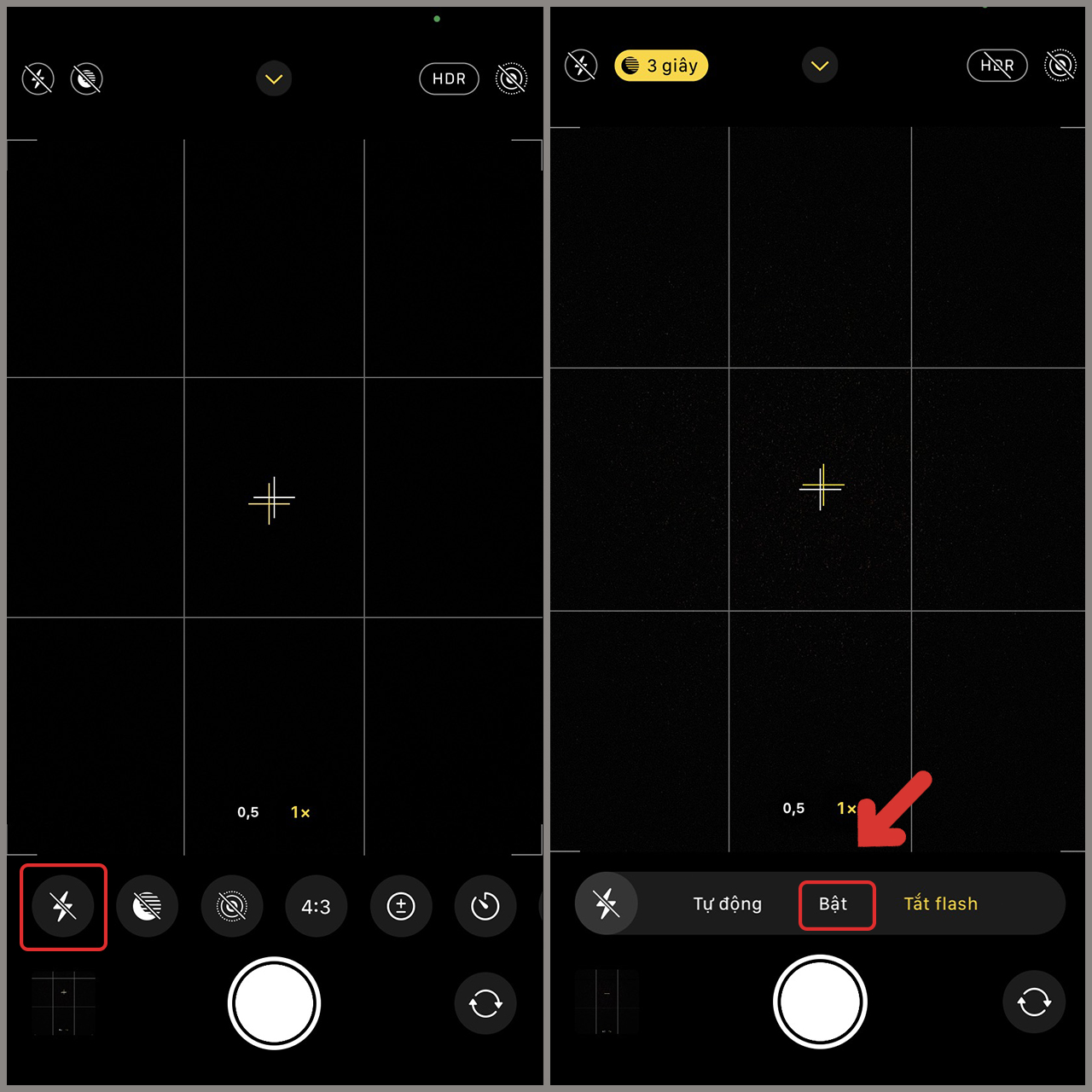 Cách bật đèn flash của iPhone 11, 11 Pro, 11 Pro Max